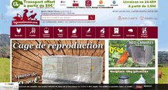 Desktop Screenshot of lafermedemanon.com